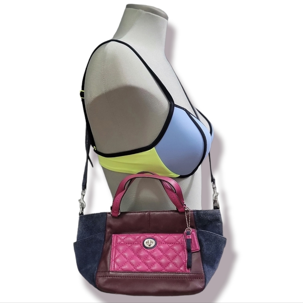 💙Coach MultiColor Mini Cross Body Bag